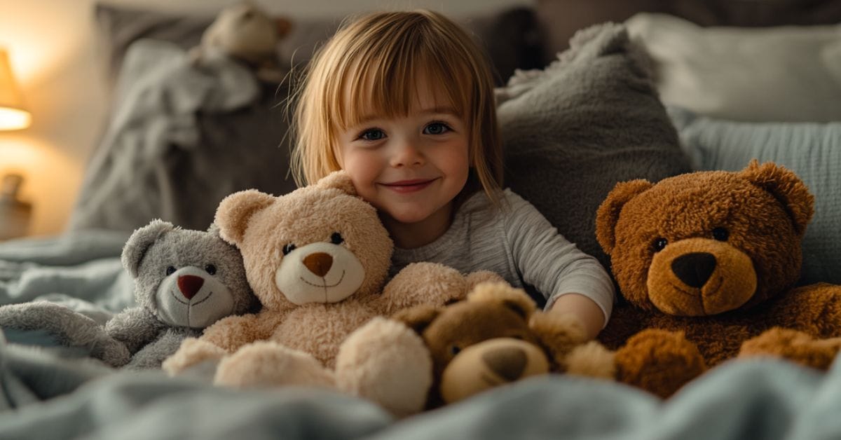 Barn føler sig tryg med tyngde bamser